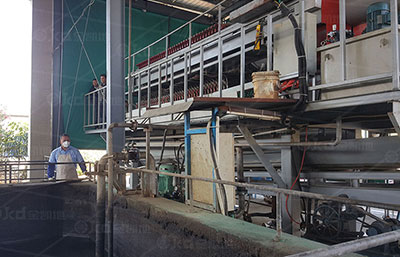 煤泥壓濾機如何進行停機檢修