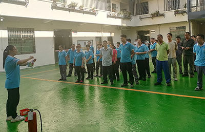 金凱地2024年度|消防安全應急演練+反詐禁毒活動