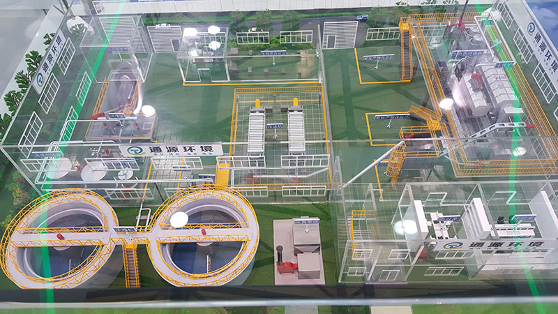 污水處理廠工程模型
