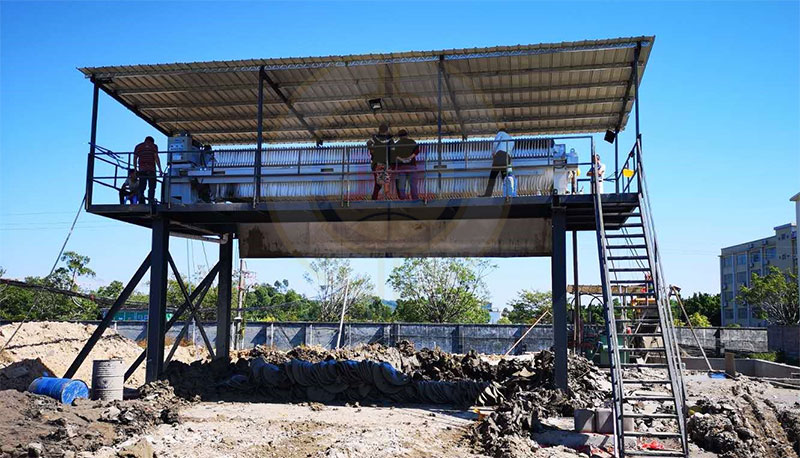 污泥脫水壓濾機