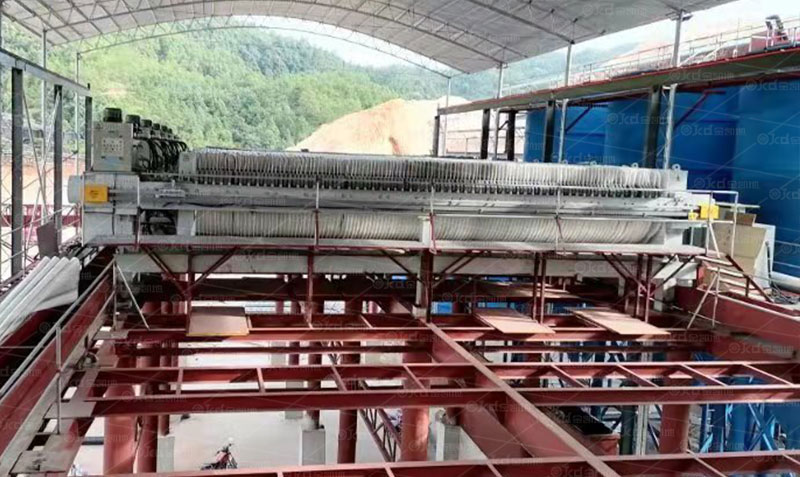 礦用板框壓濾機如何清洗