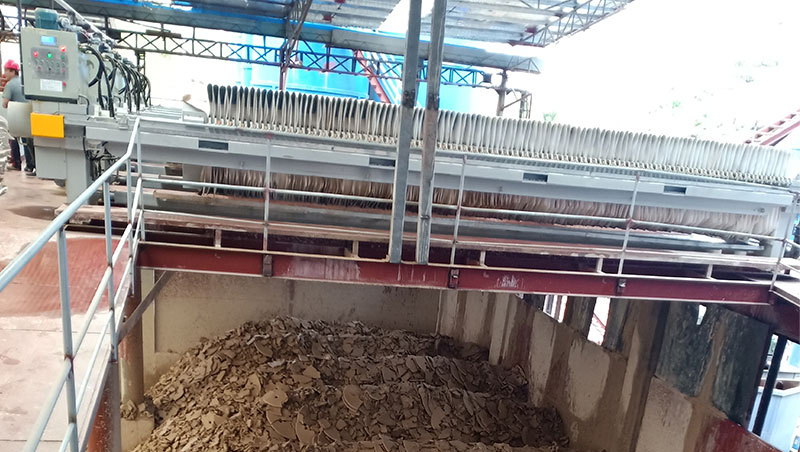 使用廂式壓濾機處理砂場砂尾、節約成本提高生產效率